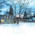 Seasons Greetings/ greeting card for You from Latvia 