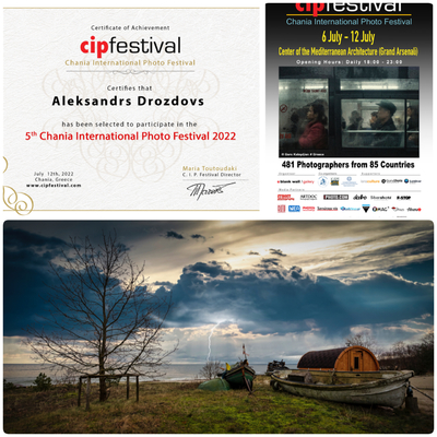 Artist Aleksandrs Drozdovs Is Sertified For CIP Festival 2022