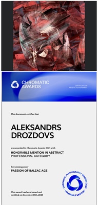 Chromatic Photo Awards Awarded Aleksandrs Drozdovs 2023