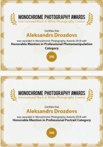 Aleksandrs Drozdovs Was Awarded In Monochrome Photography Awards.2018